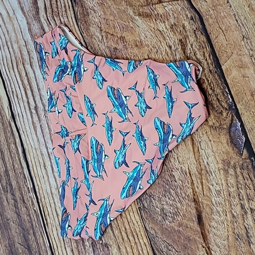 MeUndies Colorful Shark Print Bikini - Picture 11 of 13